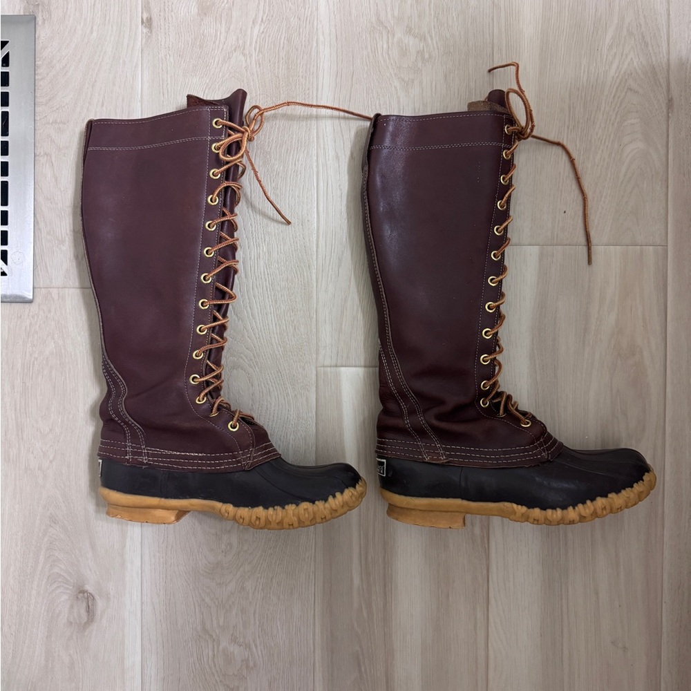 VTG 1960s L.L. Bean Tall Hunting Boots Size 7/7.5